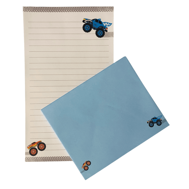 Brevpost Monstertruck Tinka