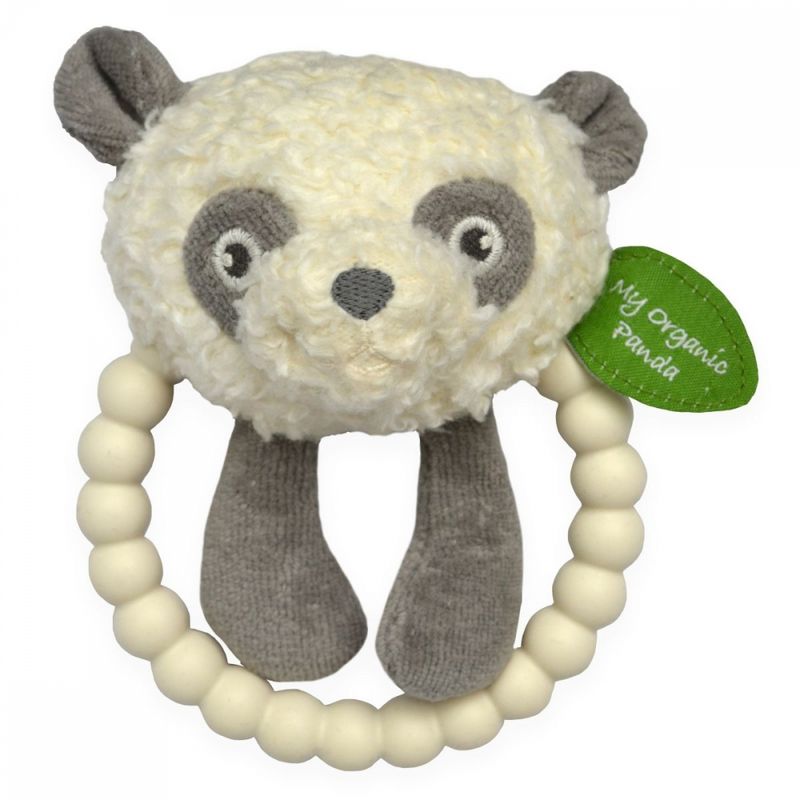 My organic Panda silikon rangle fra 0 år Fra My teddy