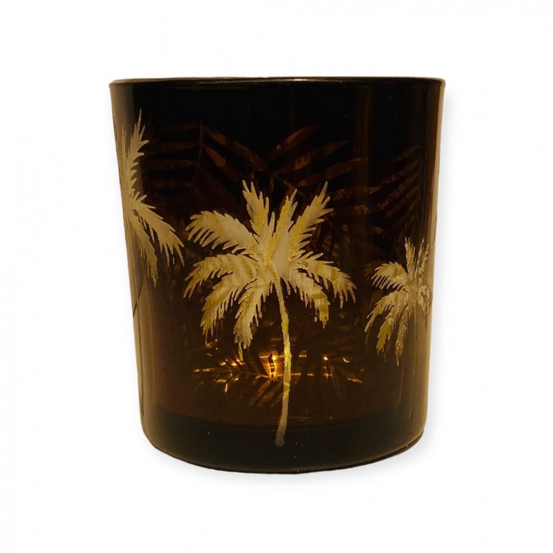 Lysglass 7x8 cm palmer Trend Design