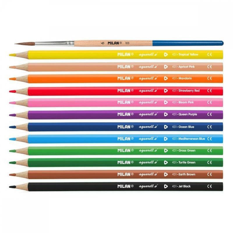 Fargeblyanter 12 pk. Milan