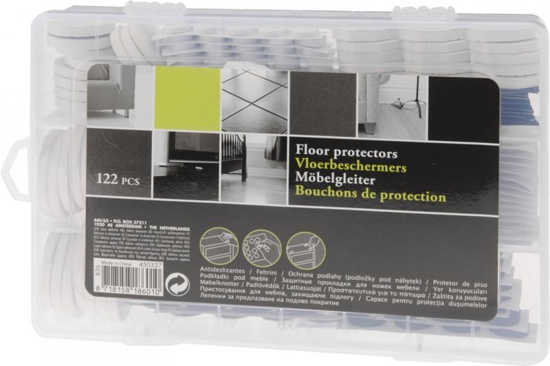 Sett med møbelknotter - 122stk