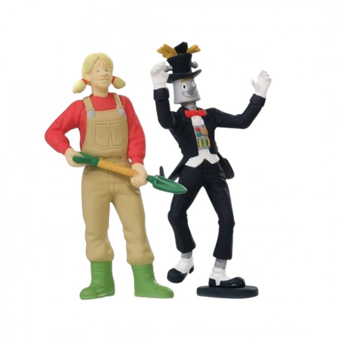 Hovedbilde Gråtass-figurer 2 pk. Grynet og Skremme