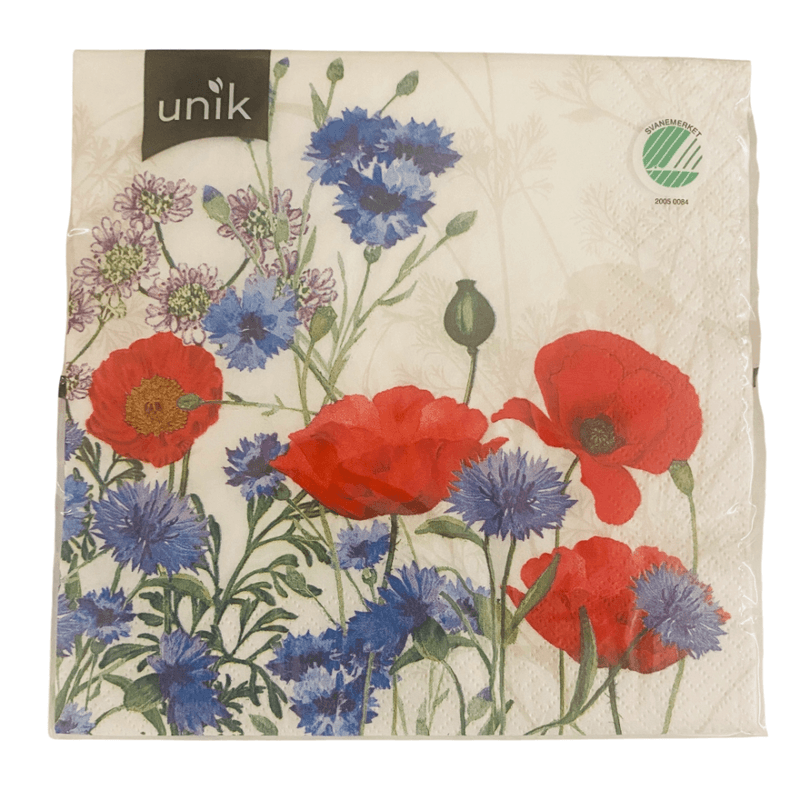 Servietter 20pk. Mai-blomster