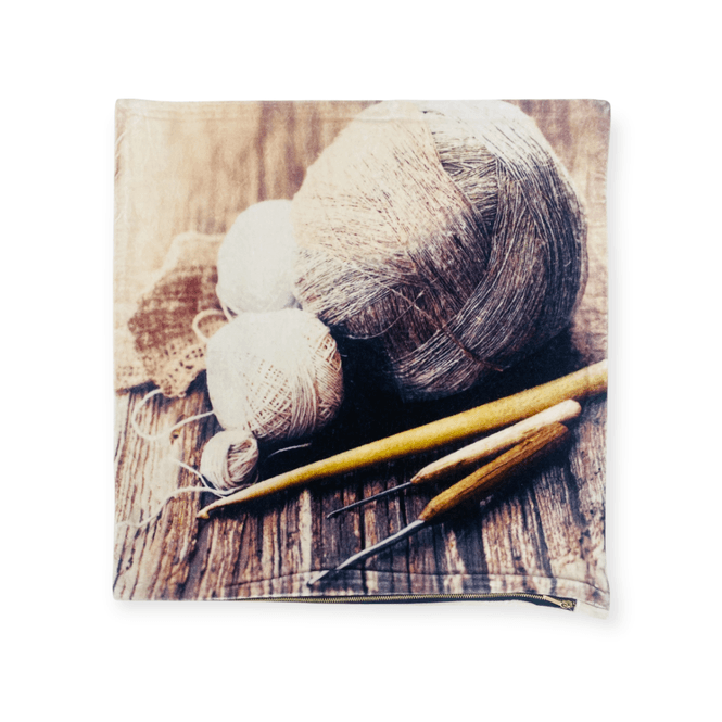 Hovedbilde Putetrekk 50x50cm strikkemotiv Trend design