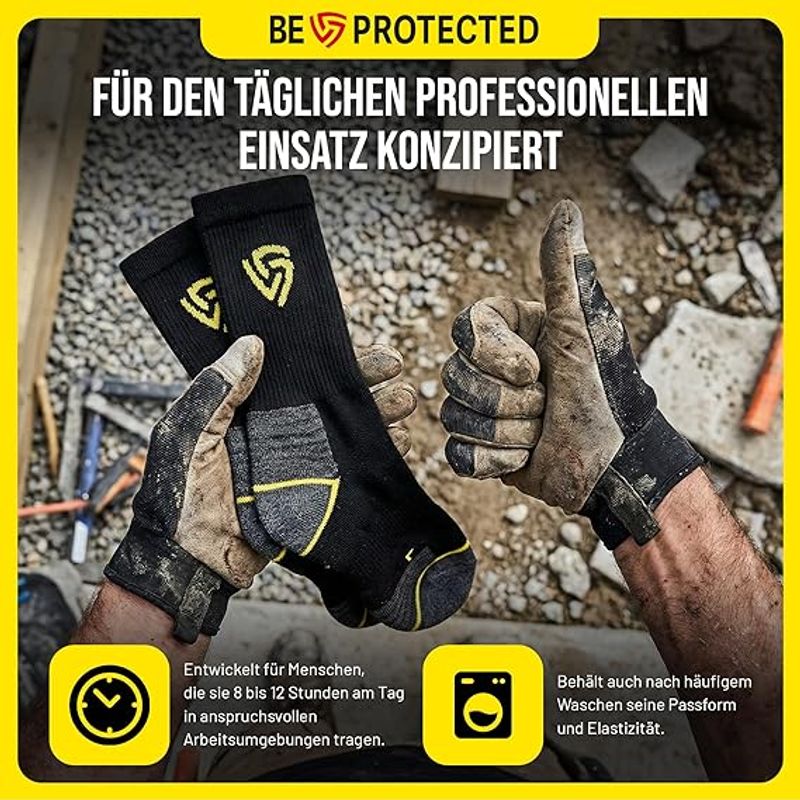 Arbeidssokker 3 pk.