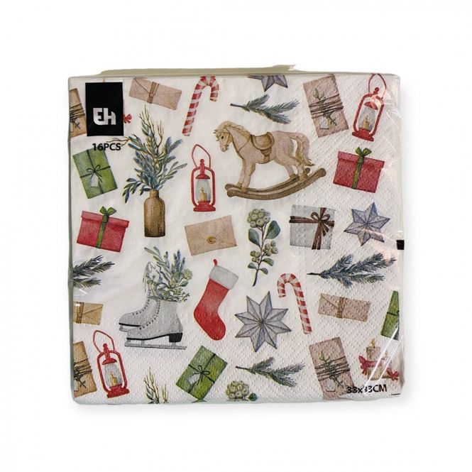 Hovedbilde Juleserviett 16 pk.
