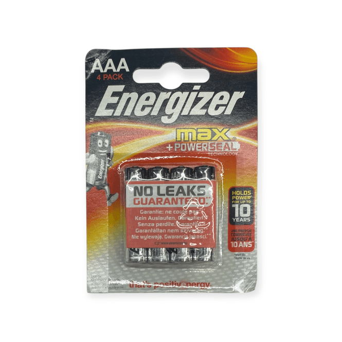 Hovedbilde Batterier, 4 pk.Energizer AAA