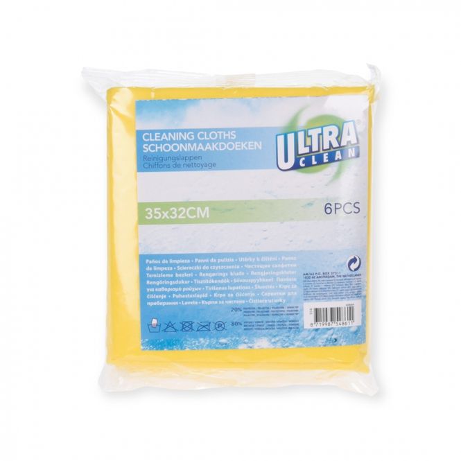 Hovedbilde Rengjøringskluter 6 pk.
