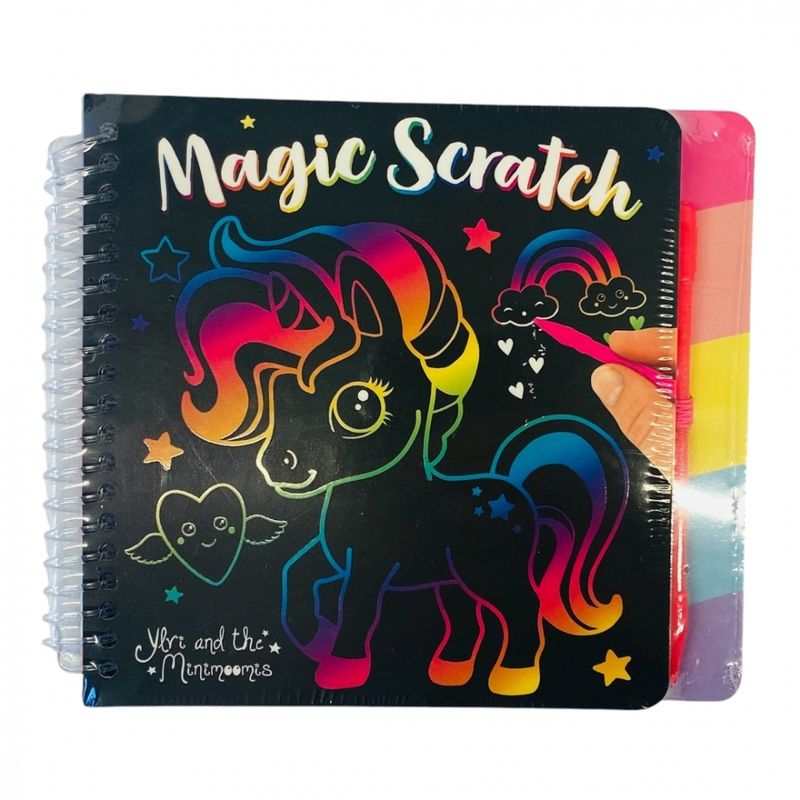 Aktivitetsbok Mini Magic Scratch
