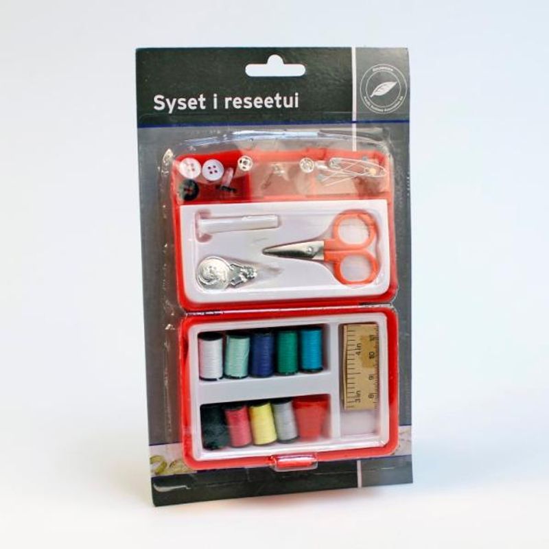 Sysett i reiseetui