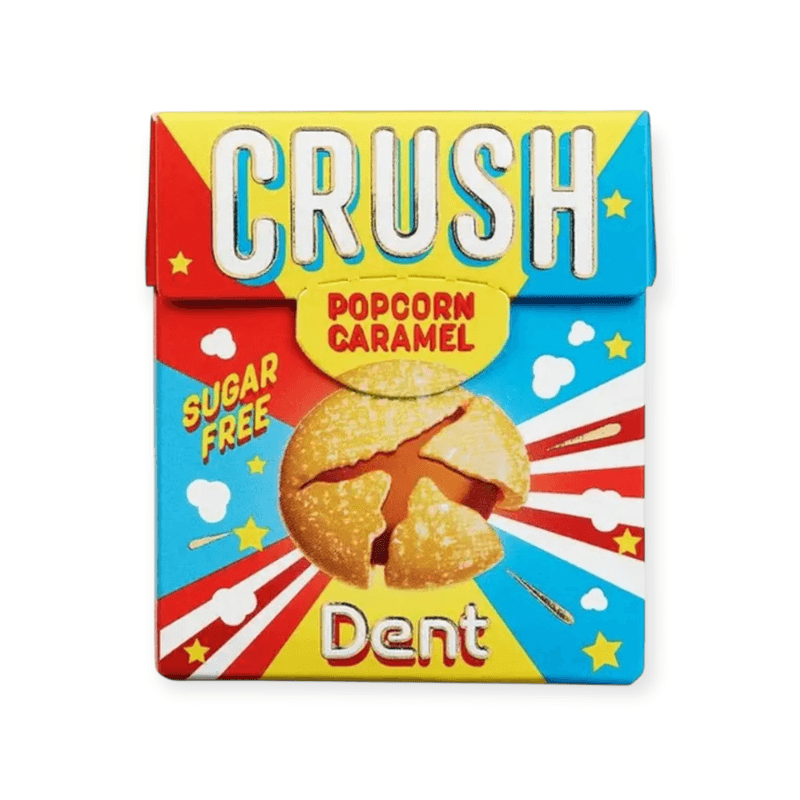 Dent Crush Popcorn Caramel 25g Sukkerfri