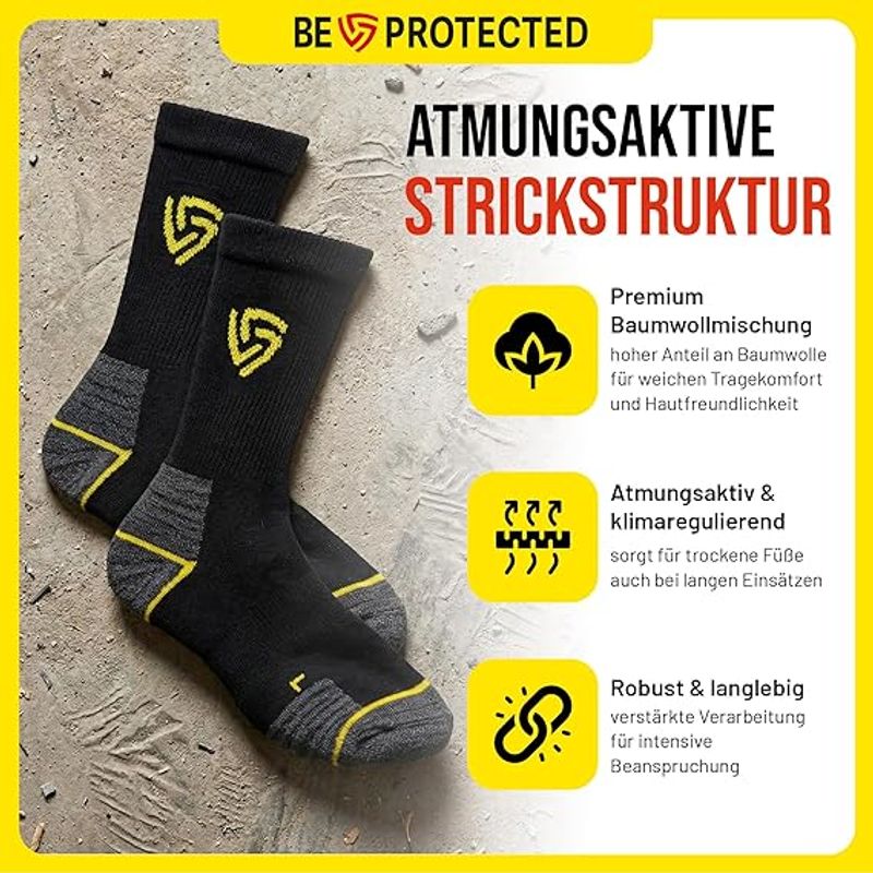 Arbeidssokker 3 pk.