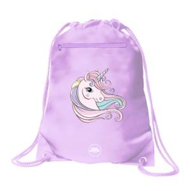 Hovedbilde GYMBAG 34X45CM UNICORN LILLA TINKA COOL SCHOOL