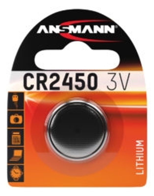 Knappebatteri CR2450