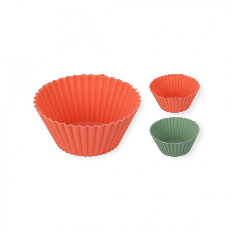 Cupcake Muffinsformer Silikon 8pk La Cucina