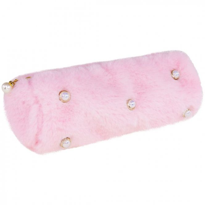 Hovedbilde Posepennal Tinka med perler - rosa