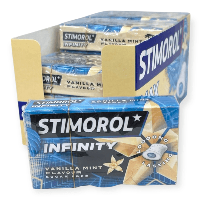 Hovedbilde Stimorol Infinity max vanilla mint 12x22g HEL ...