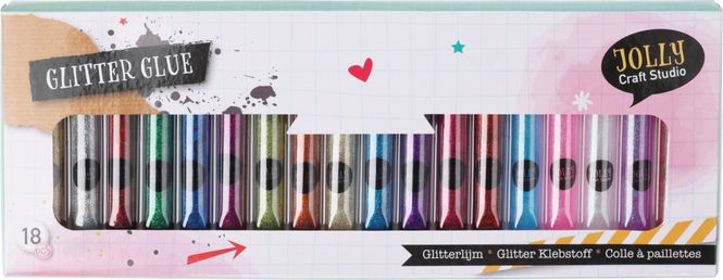 Hovedbilde Glitterlim 18 pk.