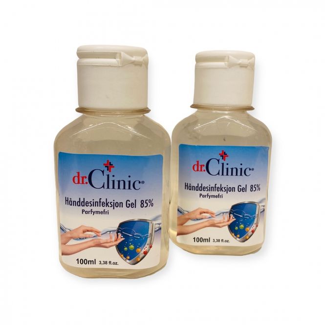 Hovedbilde Hånddesinfeksjons-gel 100 ml(Antiback)