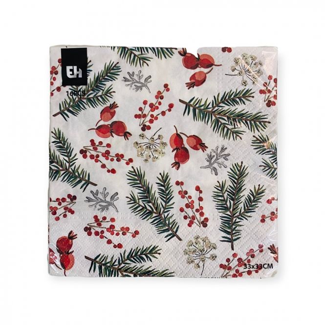 Hovedbilde Juleservietter 16 pk.