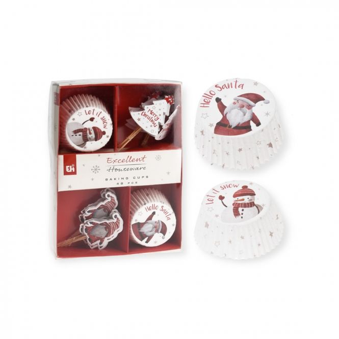 Hovedbilde Cupcake/muffinsformer 48 pk.
