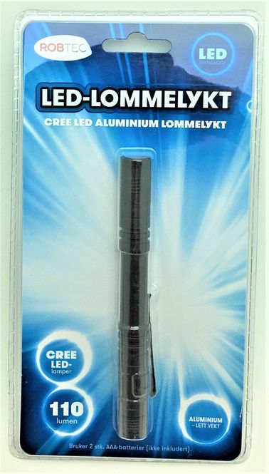Hovedbilde Lommelykt LED 110 Lumen