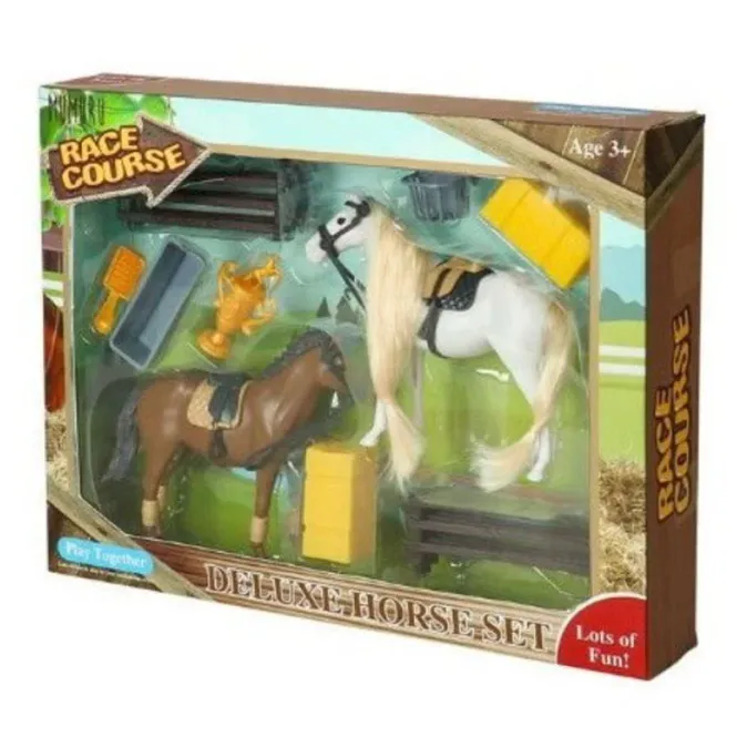 Hovedbilde Hestegårdssett 8 deler | Mumuru lekesett |