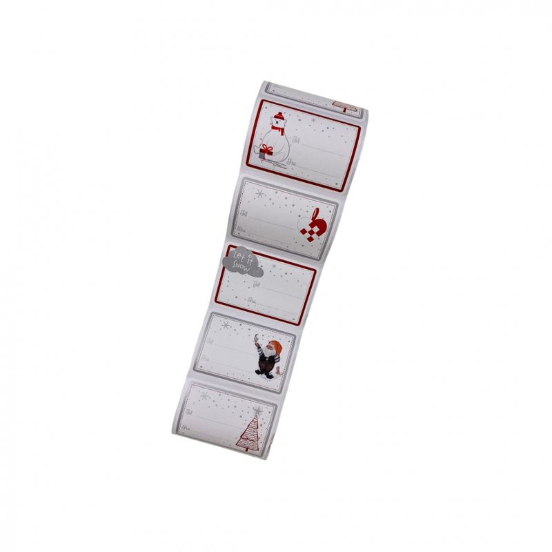 Julemerkelapper selvklebende 25 pk.